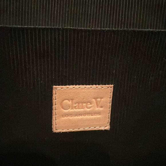 Clare V Simple Tote Black Suede - Picture 5 of 10